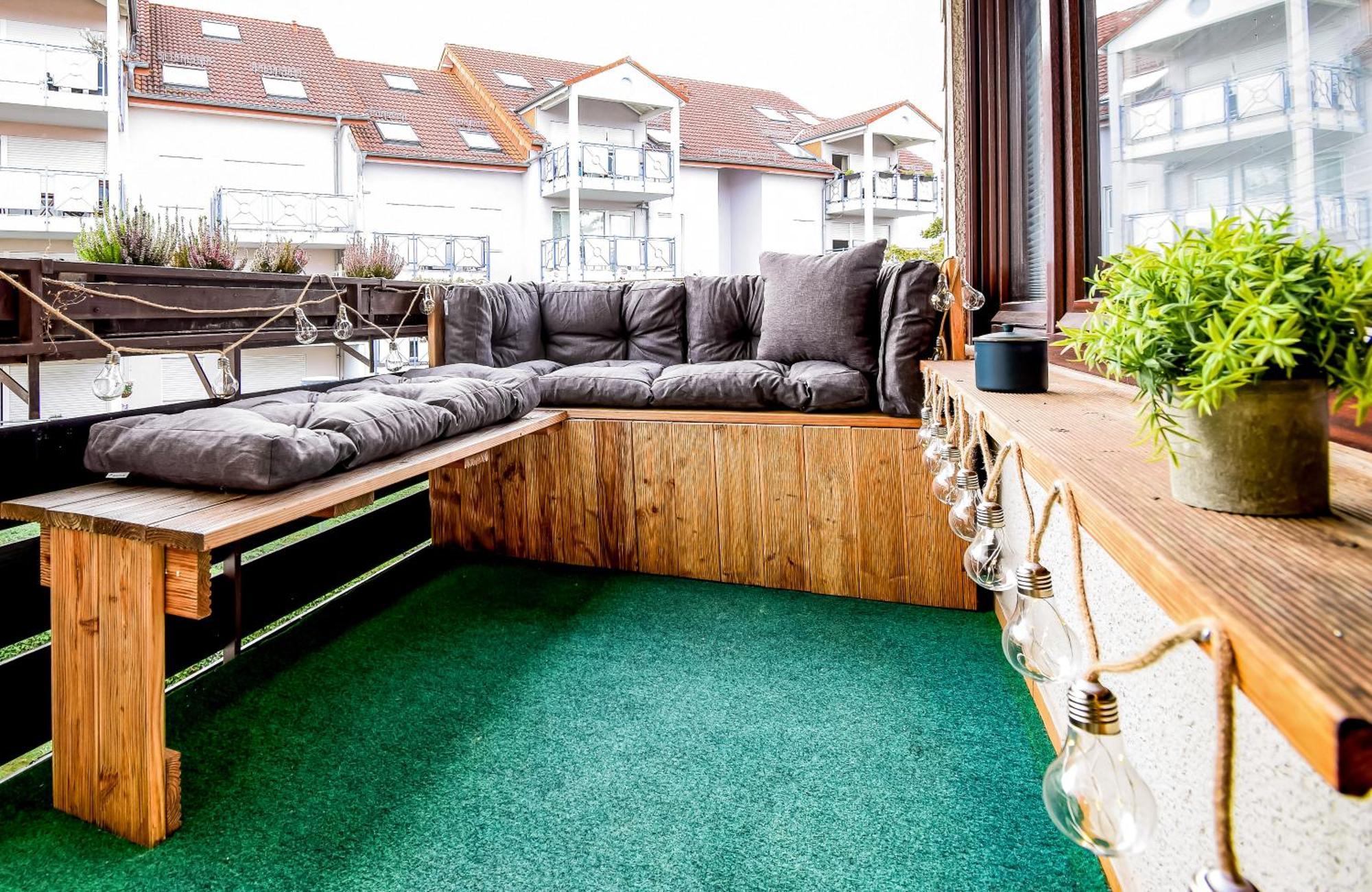 Scandic-Apartment - Balkony & Garage, 3Z, 80M2 プフォルツハイム エクステリア 写真