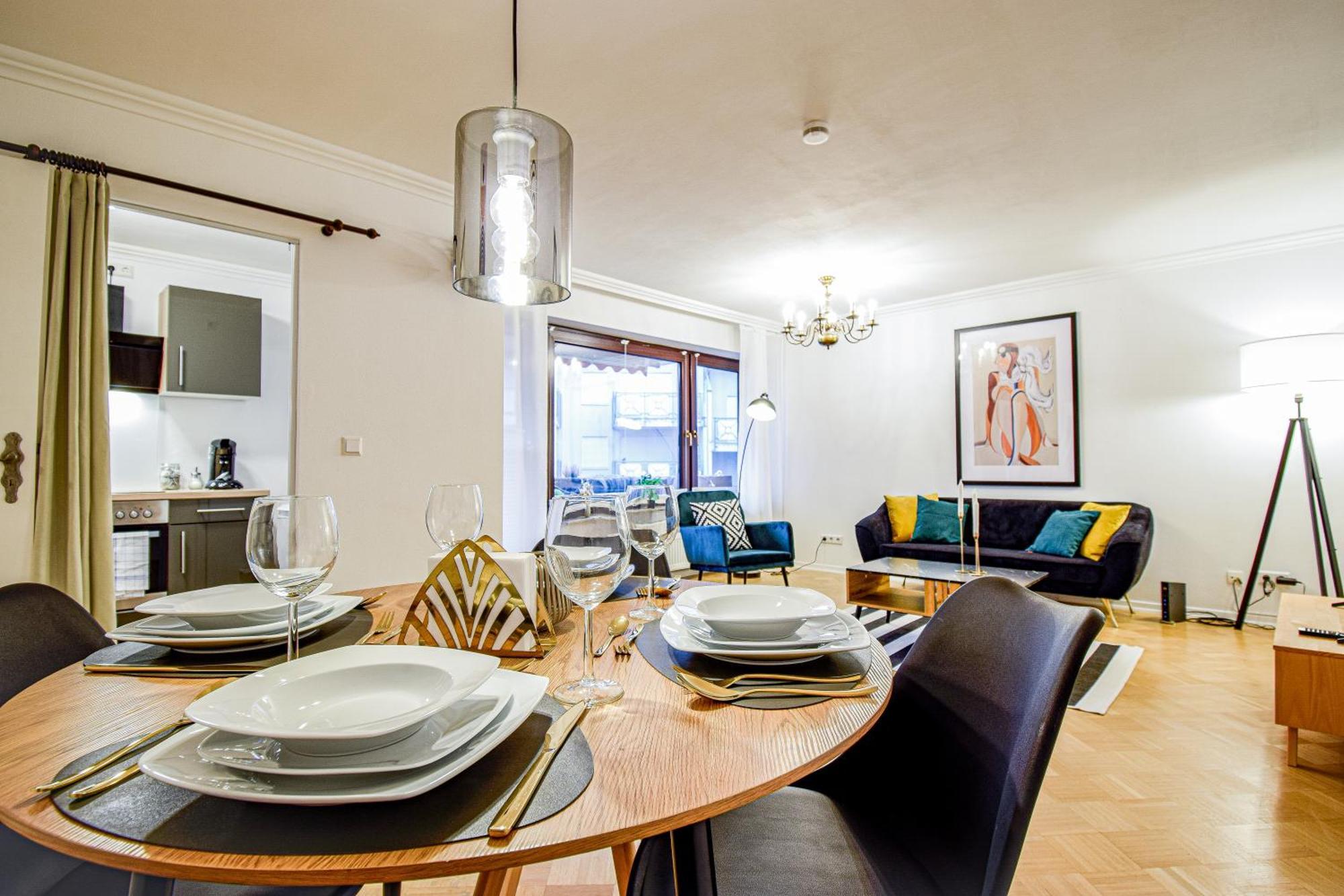 Scandic-Apartment - Balkony & Garage, 3Z, 80M2 プフォルツハイム エクステリア 写真